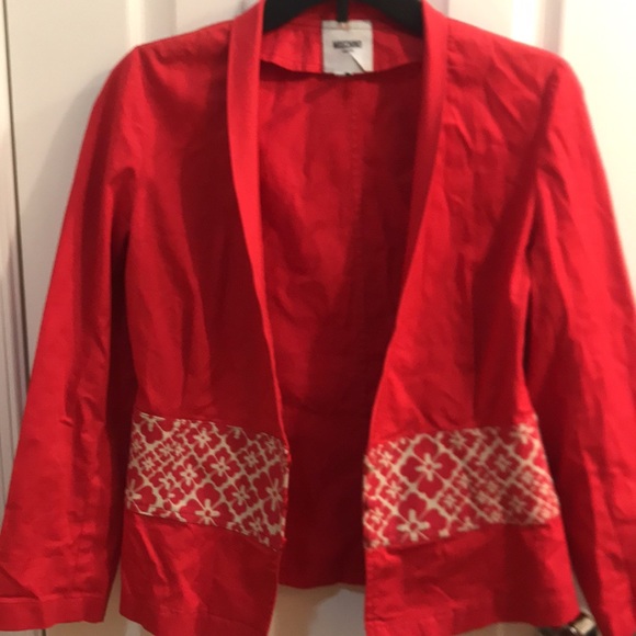 ⚡️FINAL PRICE⚡️ Rare Moschino Jeans Vintage Blazer - Picture 8 of 13